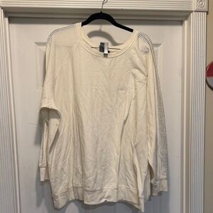 Torrid Cream Crewneck Sweater
